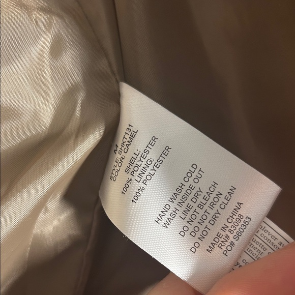 Ci Sono Women's Tan Utility Jacket - Picture 5 of 6